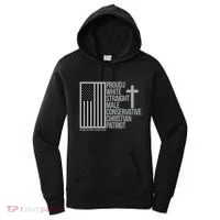 Proud Christian American Man Women's Hoodie thumb 0