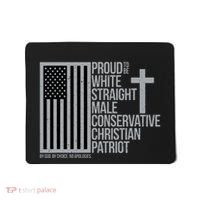 Proud Christian American Man Mousepad thumb 0