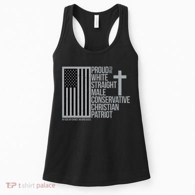 Proud Christian American Man Women's Tank Top
