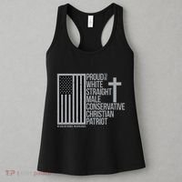 Proud Christian American Man Women's Tank Top thumb 3