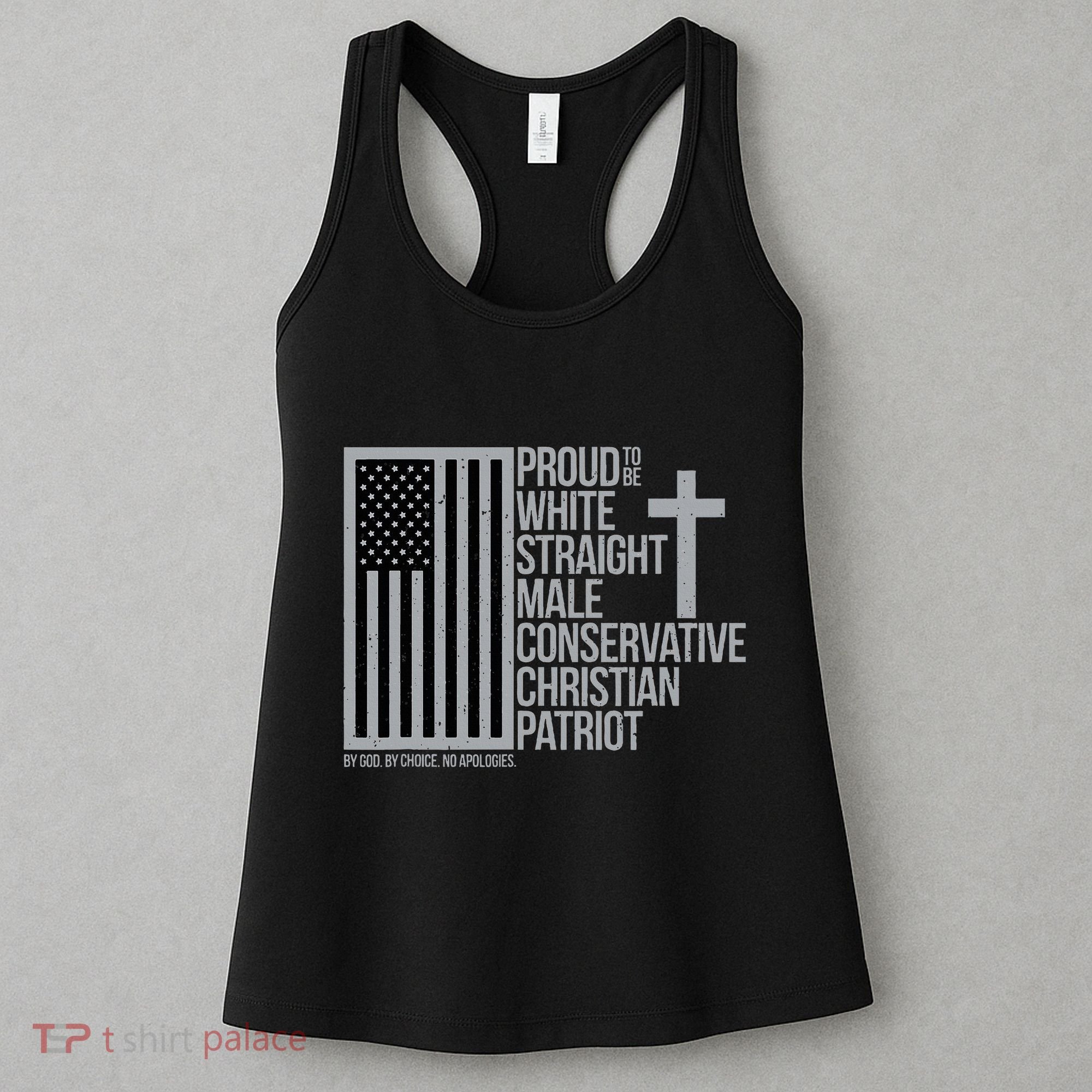 Proud Christian American Man Women's Tank Top
