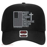 Proud Christian American Man Hat thumb 0