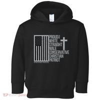 Proud Christian American Man Toddler Hoodie thumb 0