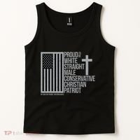 Proud Christian American Man Tank Top thumb 2