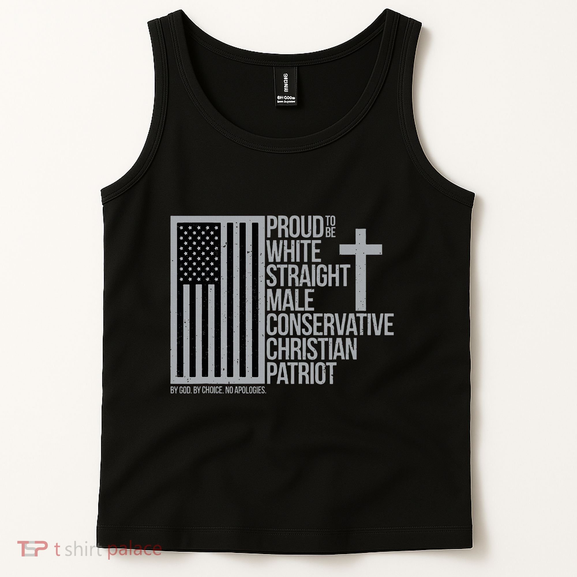 Proud Christian American Man Tank Top