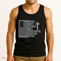 Proud Christian American Man Tank Top thumb 3