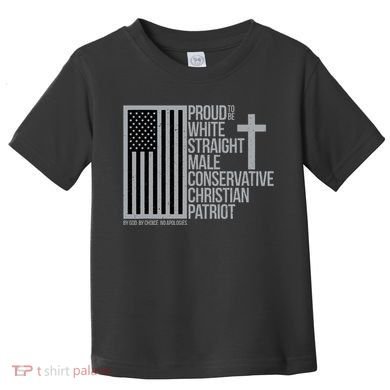 Proud Christian American Man Toddler T-Shirt