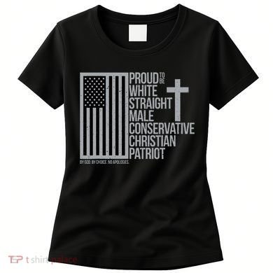 Proud Christian American Man Women's T-Shirt