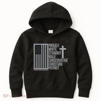 Proud Christian American Man Kids Hoodie thumb 0