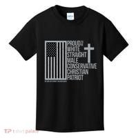 Proud Christian American Man Kids T-Shirt thumb 0