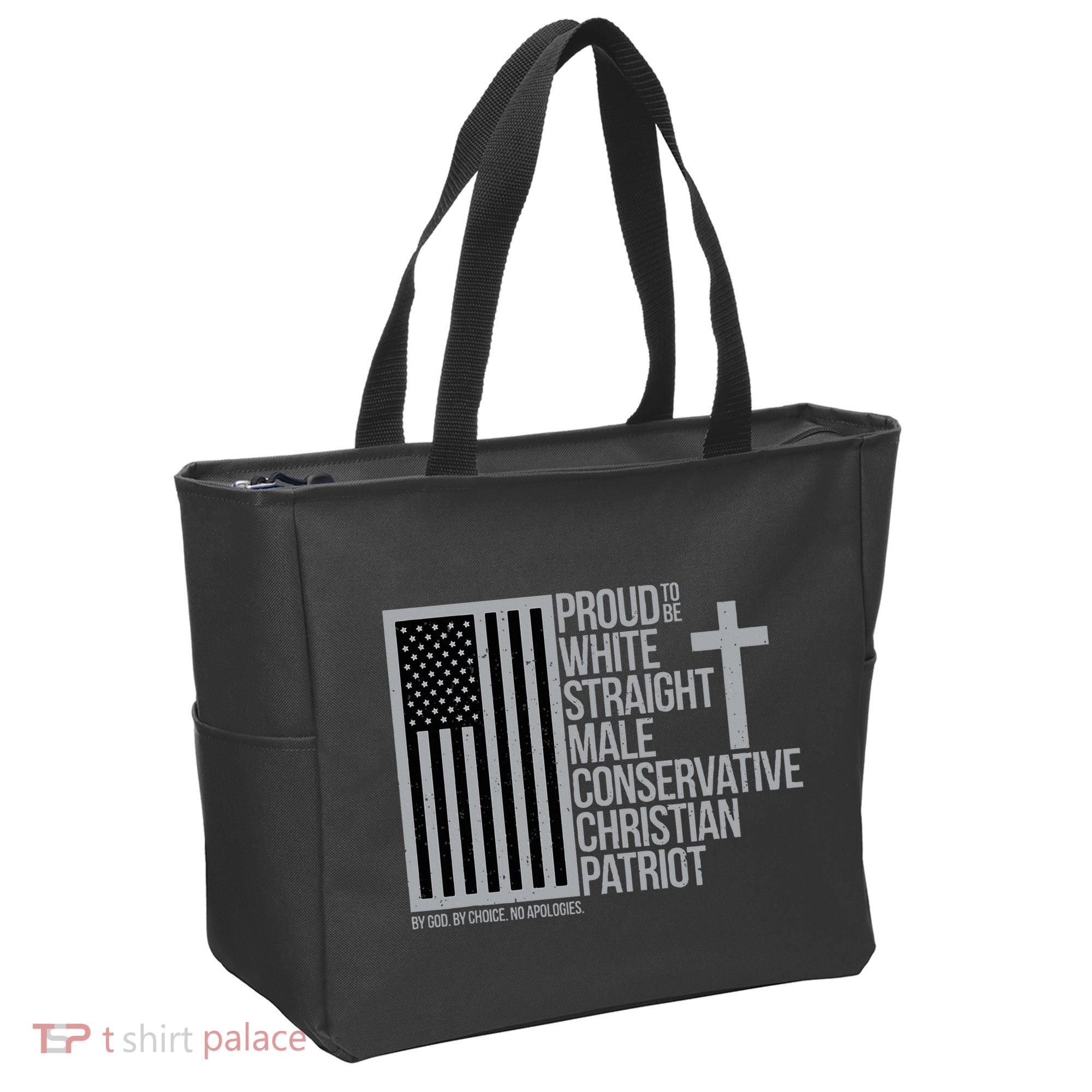 Proud Christian American Man Tote Bag