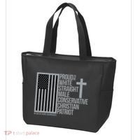 Proud Christian American Man Tote Bag thumb 3