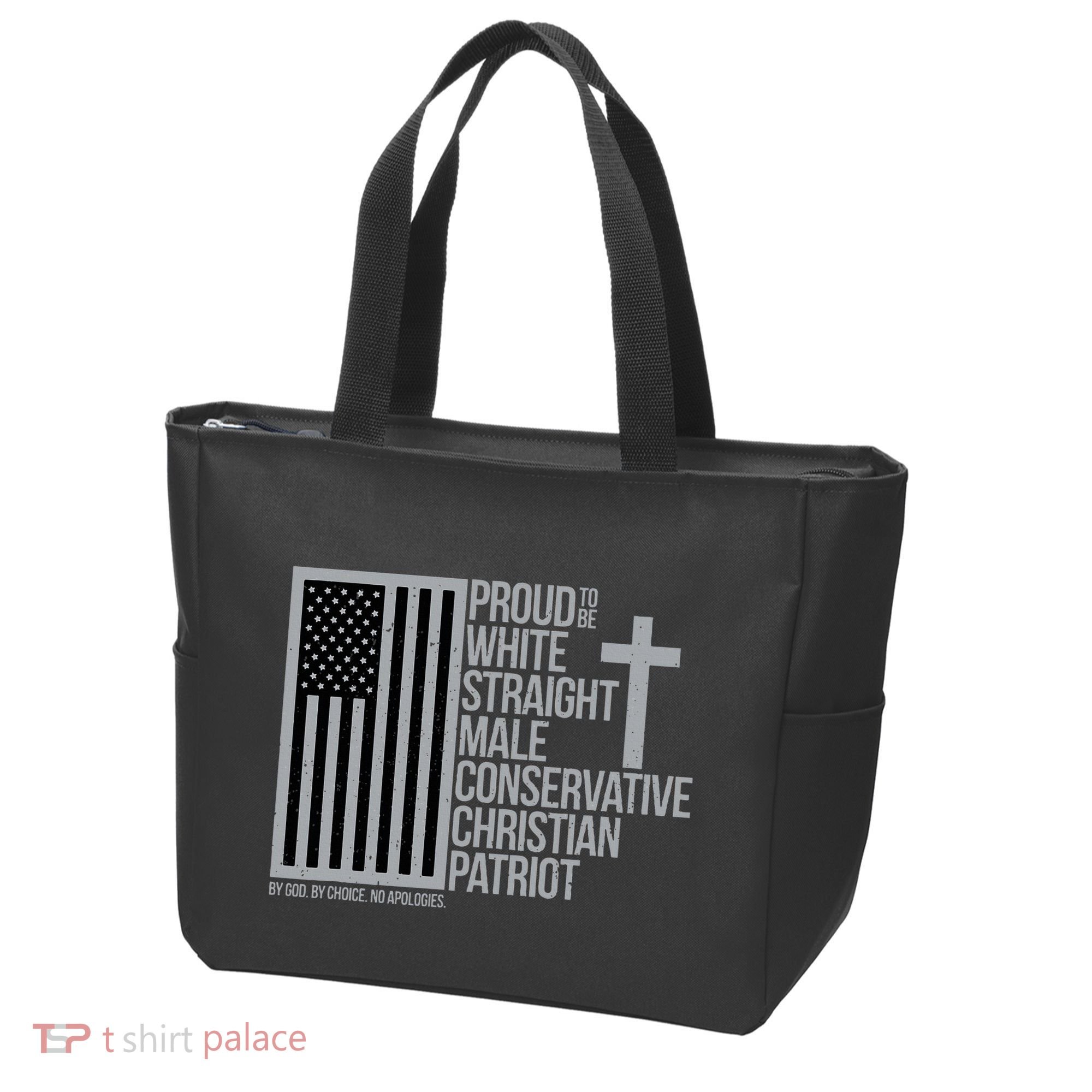 Proud Christian American Man Tote Bag