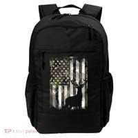 Patriotic Camo American Flag Deer Hunter Hunting Cute Gift Backpack thumb 0