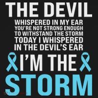 Prostate Cancer Awareness Light Blue Ribbon Dad Survivor Hoodie thumb 7