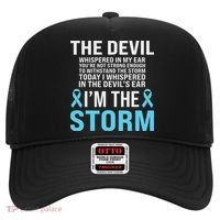 Prostate Cancer Awareness Light Blue Ribbon Dad Survivor Hat thumb 0