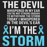 Prostate Cancer Awareness Light Blue Ribbon Dad Survivor Hat thumb 2