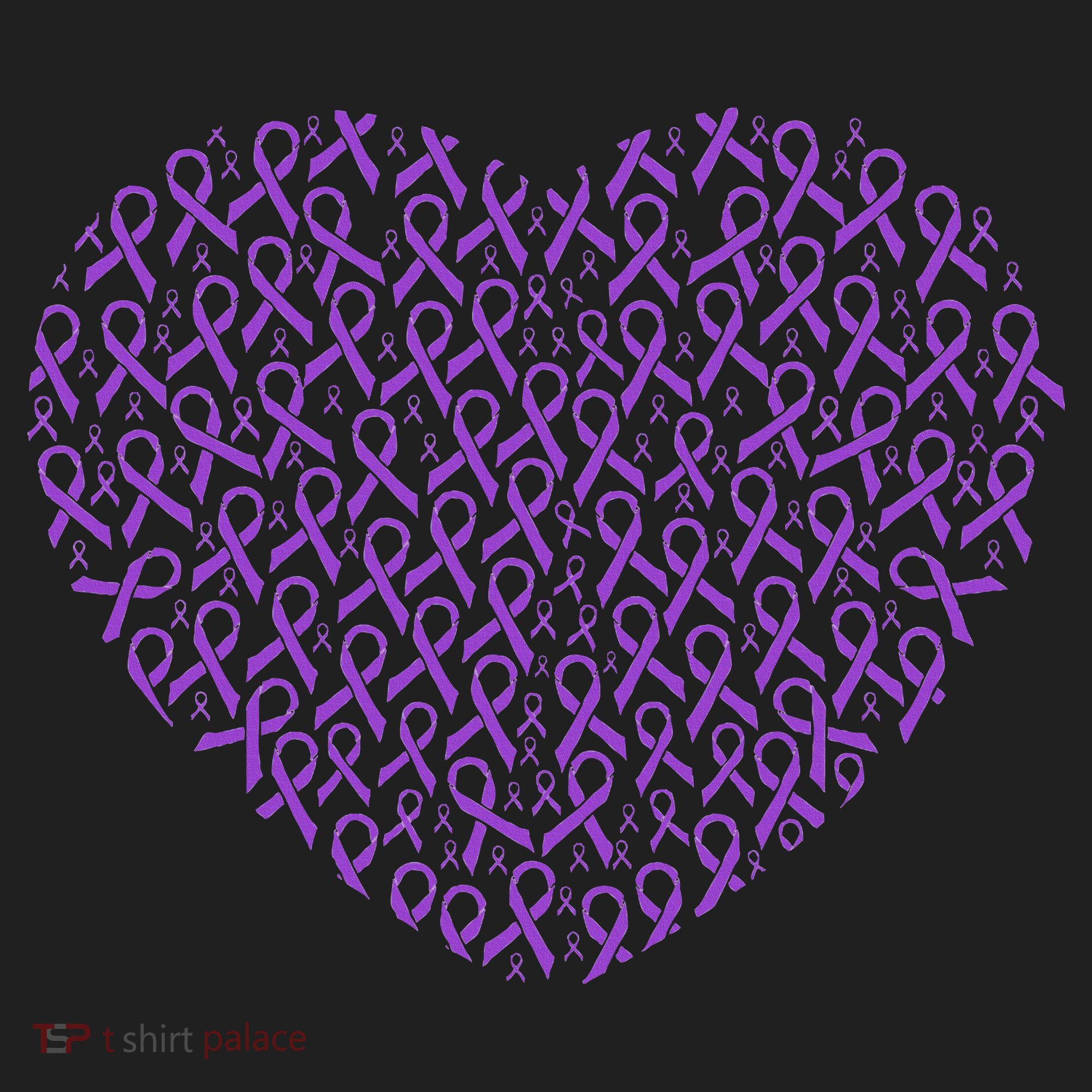 Pancreatic Cancer Awareness Purple Ribbon Heart Gift Support Hat
