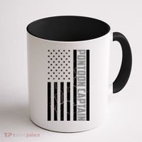 Pontoon Captain American Flag Pontooning Pontoon Boating Coffee Mug thumb 1