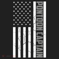 Pontoon Captain American Flag Pontooning Pontoon Boating Tumbler thumb 3