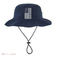 Pontoon Captain American Flag Pontooning Pontoon Boating Bucket Hat thumb 0