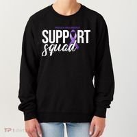 Pancreatic Cancer Awareness Support Squad Women's Sweatshirt thumb 0
