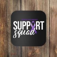 Pancreatic Cancer Awareness Support Squad Coaster thumb 0