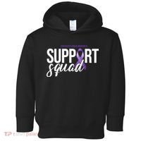 Pancreatic Cancer Awareness Support Squad Toddler Hoodie thumb 0