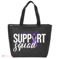Pancreatic Cancer Awareness Support Squad Tote Bag thumb 0