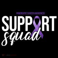 Pancreatic Cancer Awareness Support Squad Tote Bag thumb 4