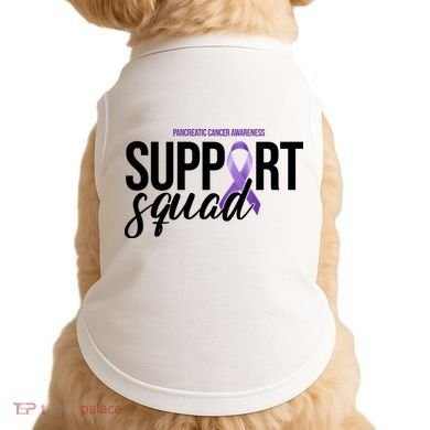 Pancreatic Cancer Awareness Support Squad Doggie Tank