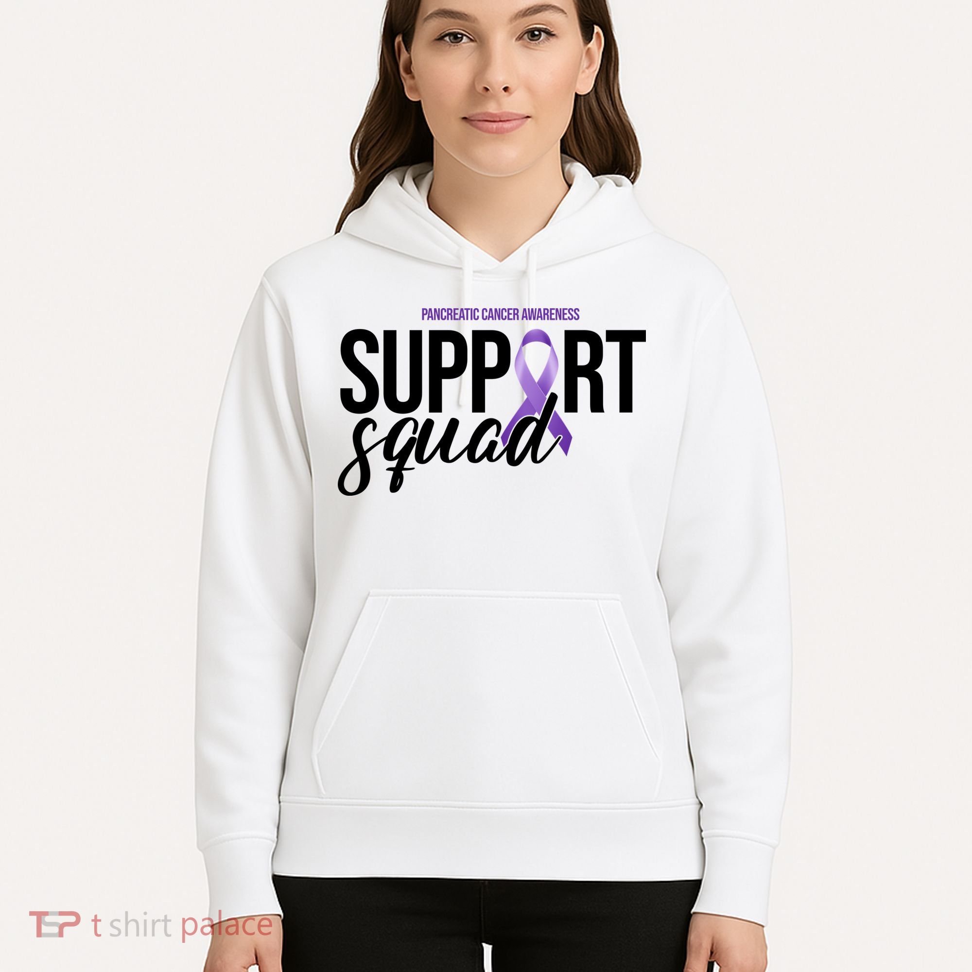 Pancreatic Cancer Awareness Support Squad Hoodie