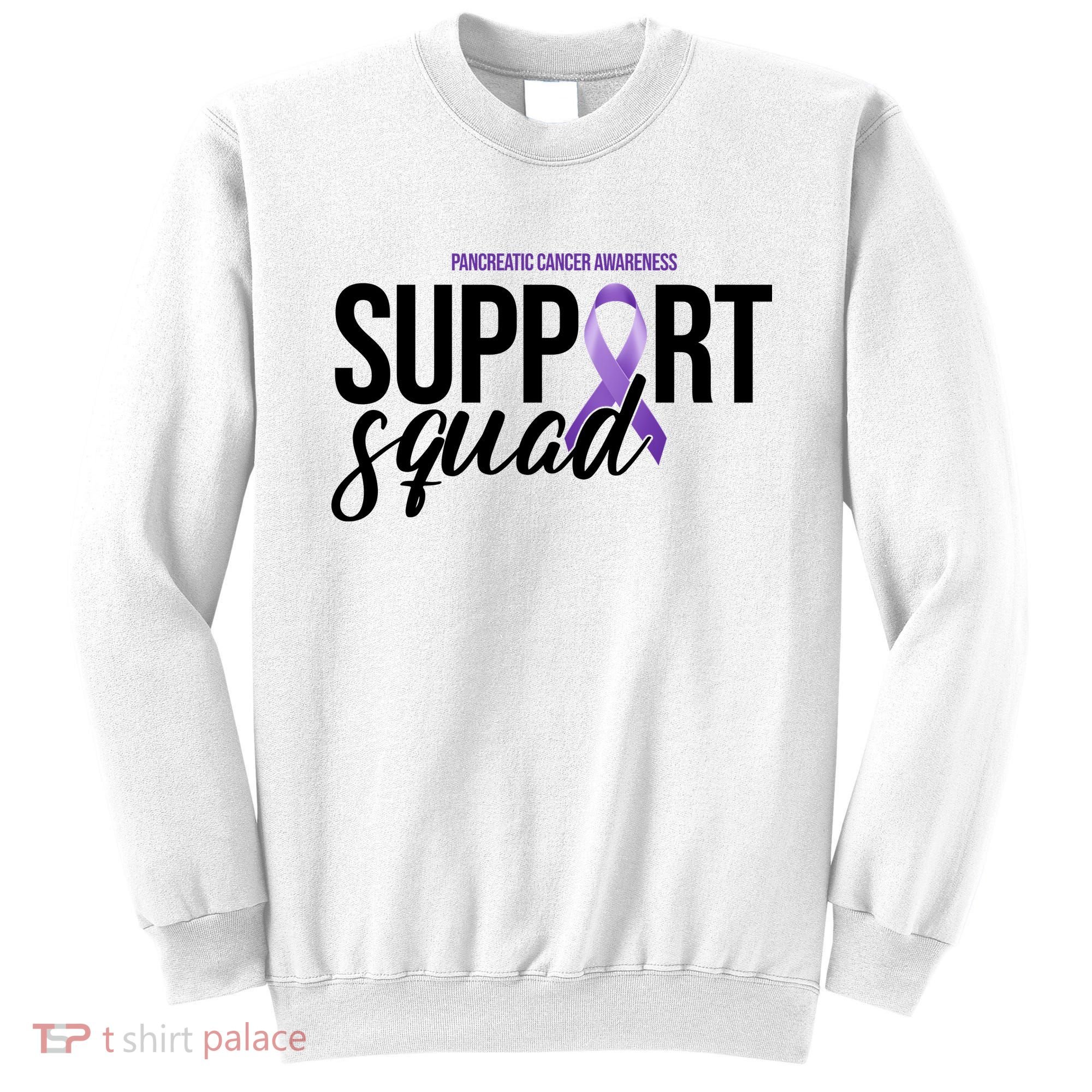 Pancreatic Cancer Awareness Support Squad Sweatshirt
