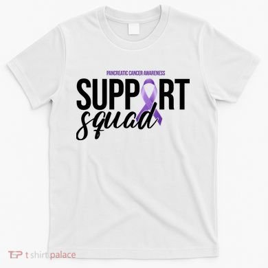 Pancreatic Cancer Awareness Support Squad T-Shirt