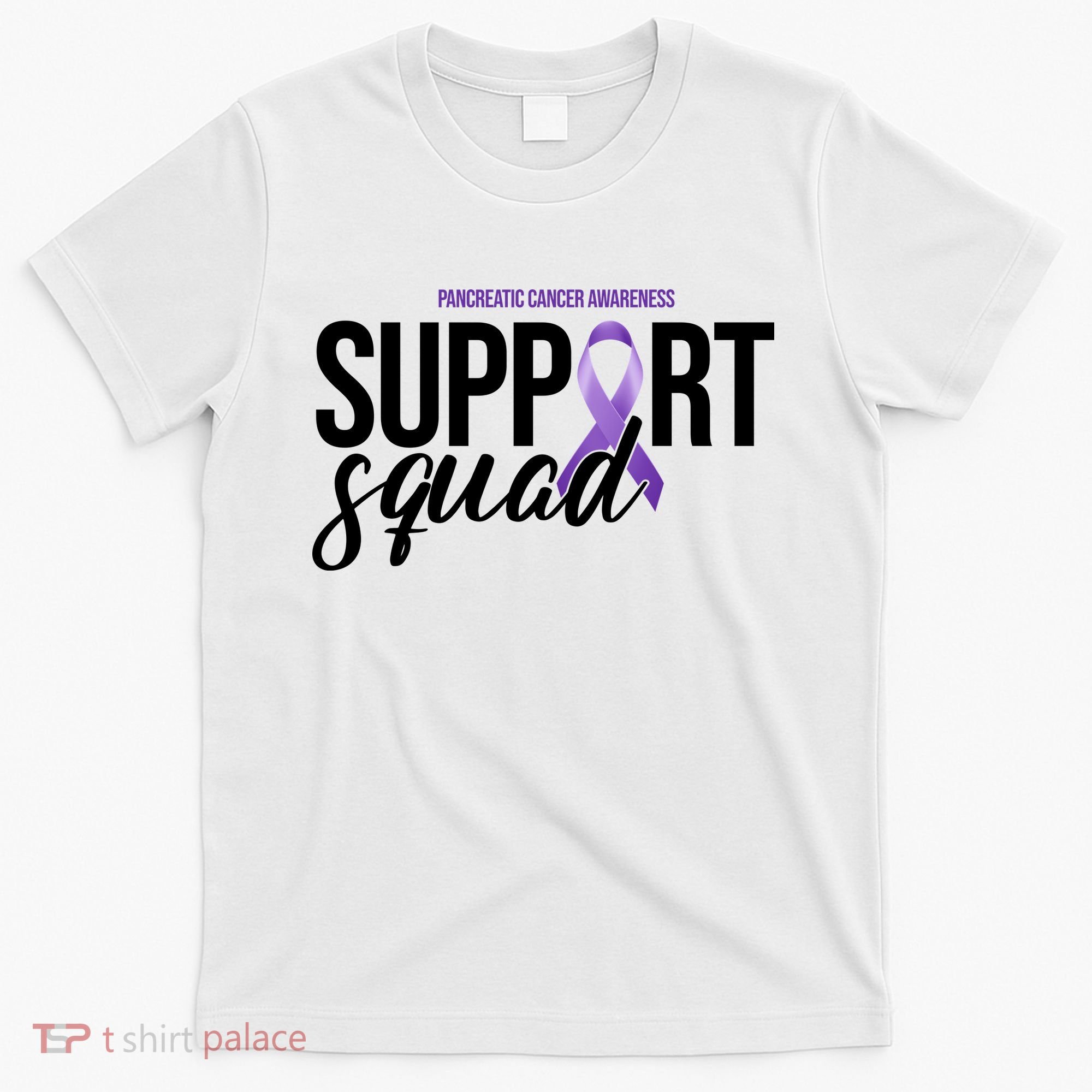 Pancreatic Cancer Awareness Support Squad T-Shirt