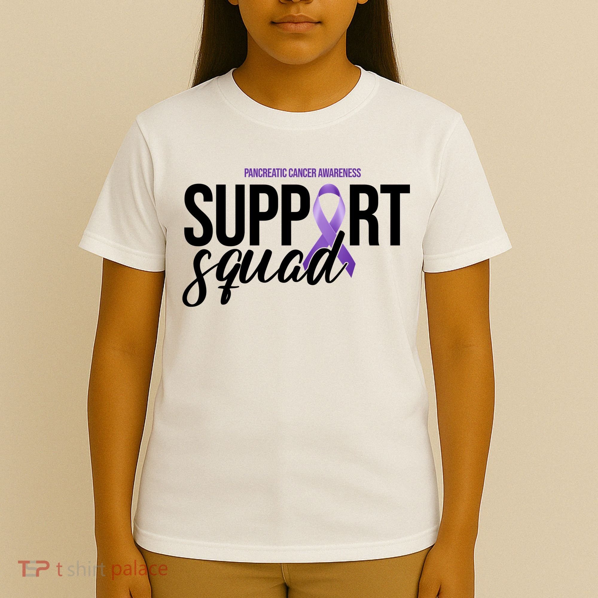 Pancreatic Cancer Awareness Support Squad T-Shirt