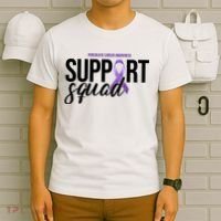 Pancreatic Cancer Awareness Support Squad T-Shirt thumb 6