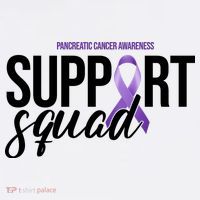 Pancreatic Cancer Awareness Support Squad T-Shirt thumb 7