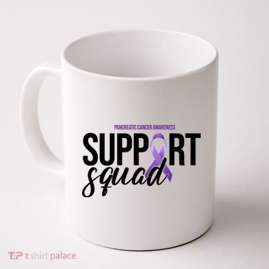 Pancreatic Cancer Awareness Support Squad Coffee Mug