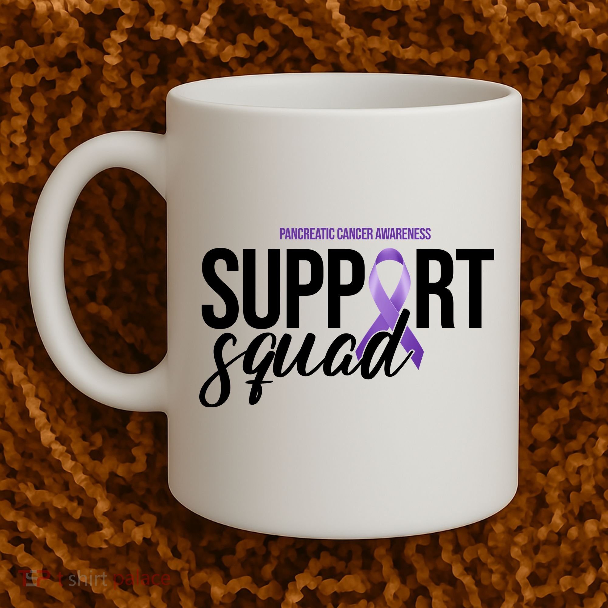 Pancreatic Cancer Awareness Support Squad Coffee Mug