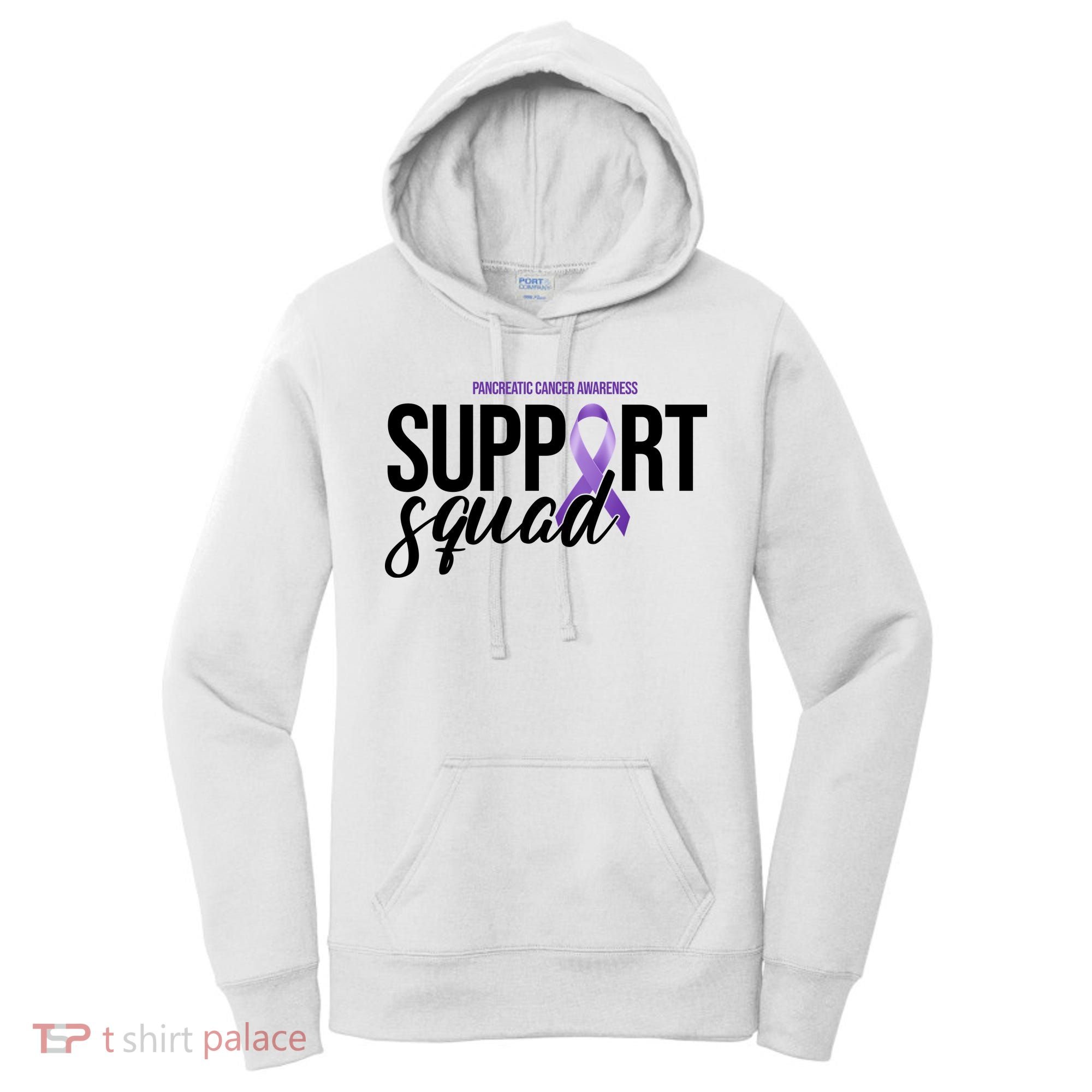 Pancreatic Cancer Awareness Support Squad Women's Hoodie