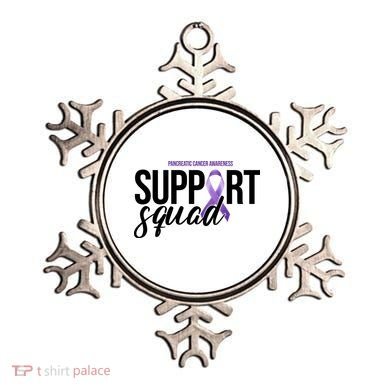 Pancreatic Cancer Awareness Support Squad Ornament