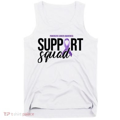 Pancreatic Cancer Awareness Support Squad Tank Top