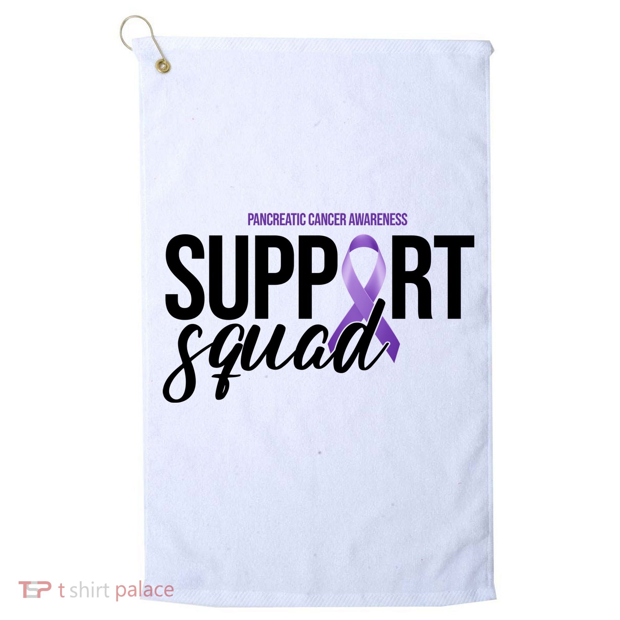 Pancreatic Cancer Awareness Support Squad Golf Towel