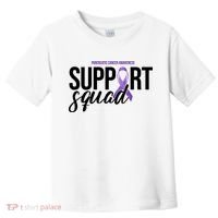 Pancreatic Cancer Awareness Support Squad Toddler T-Shirt thumb 0