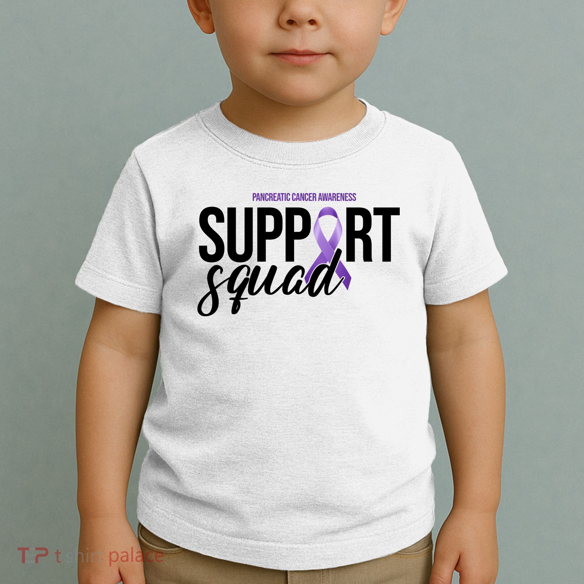 Pancreatic Cancer Awareness Support Squad Toddler T-Shirt