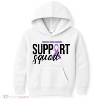 Pancreatic Cancer Awareness Support Squad Kids Hoodie thumb 0