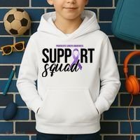 Pancreatic Cancer Awareness Support Squad Kids Hoodie thumb 2