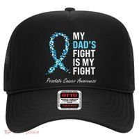 Prostate Cancer Awareness Light Blue Ribbon Dad Survivor Hat thumb 0