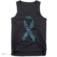 Prostate Cancer Awareness Light Blue Ribbon Survivor Tank Top thumb 0